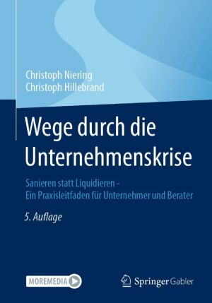 Buchdeckel des Buches "Wege durch die Unternehmenskrise" von Christoph Hillebrand.