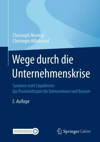 Buchcover von "Wege durch die Unternehmenskrise" von Christoph Hillebrand